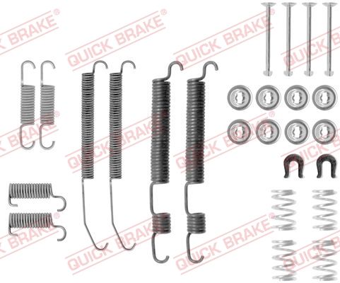 QUICK BRAKE Комплектующие, тормозная колодка 105-0762